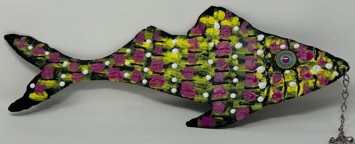 Hanging fish